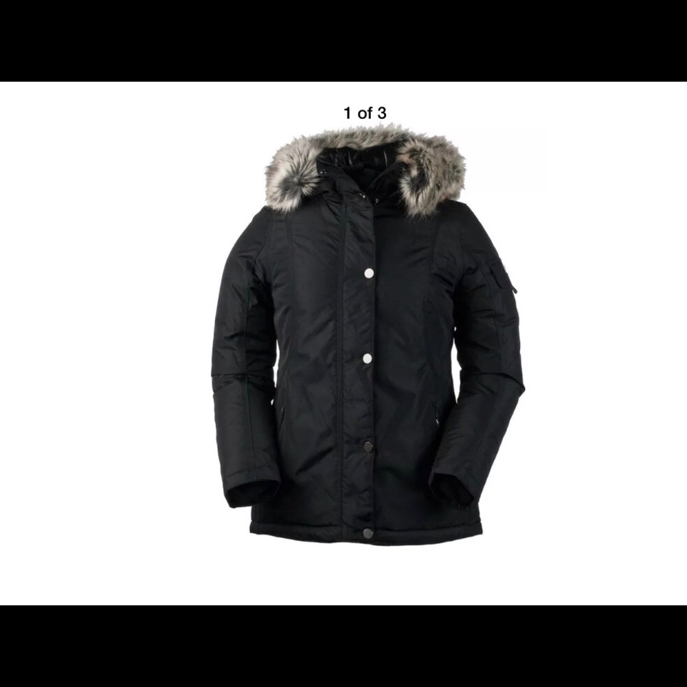 Obermeyer payge Black ski jacket size 6
